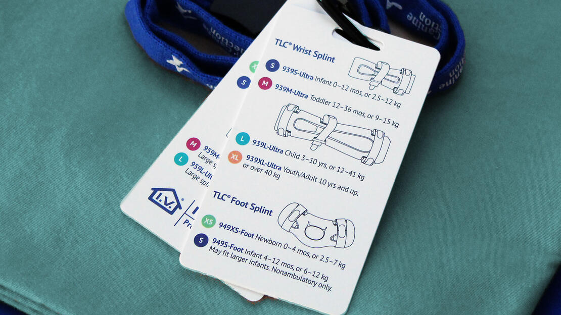 Badge Buddy for I.V. House TLC Splints