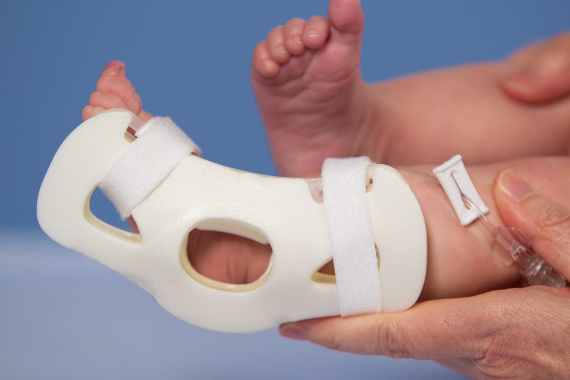 Pediatric Ankle Joint IV Stabilizer TLC Foot Splint I.V. House