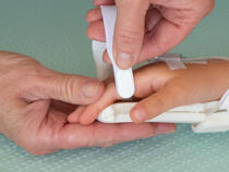 Tapered strap ends for easier threading