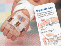 939S TLC Wrist Splint and Finger Tape Note