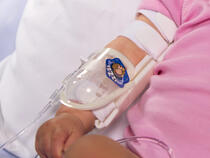 750LFP I.V. House UltraDome on infant's elbow